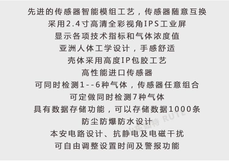 五合一气体检测仪